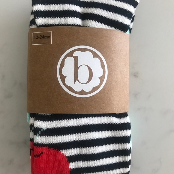 NWT Baby Bling Printed Knit Schoolgirl Tights - Picture 2 of 4